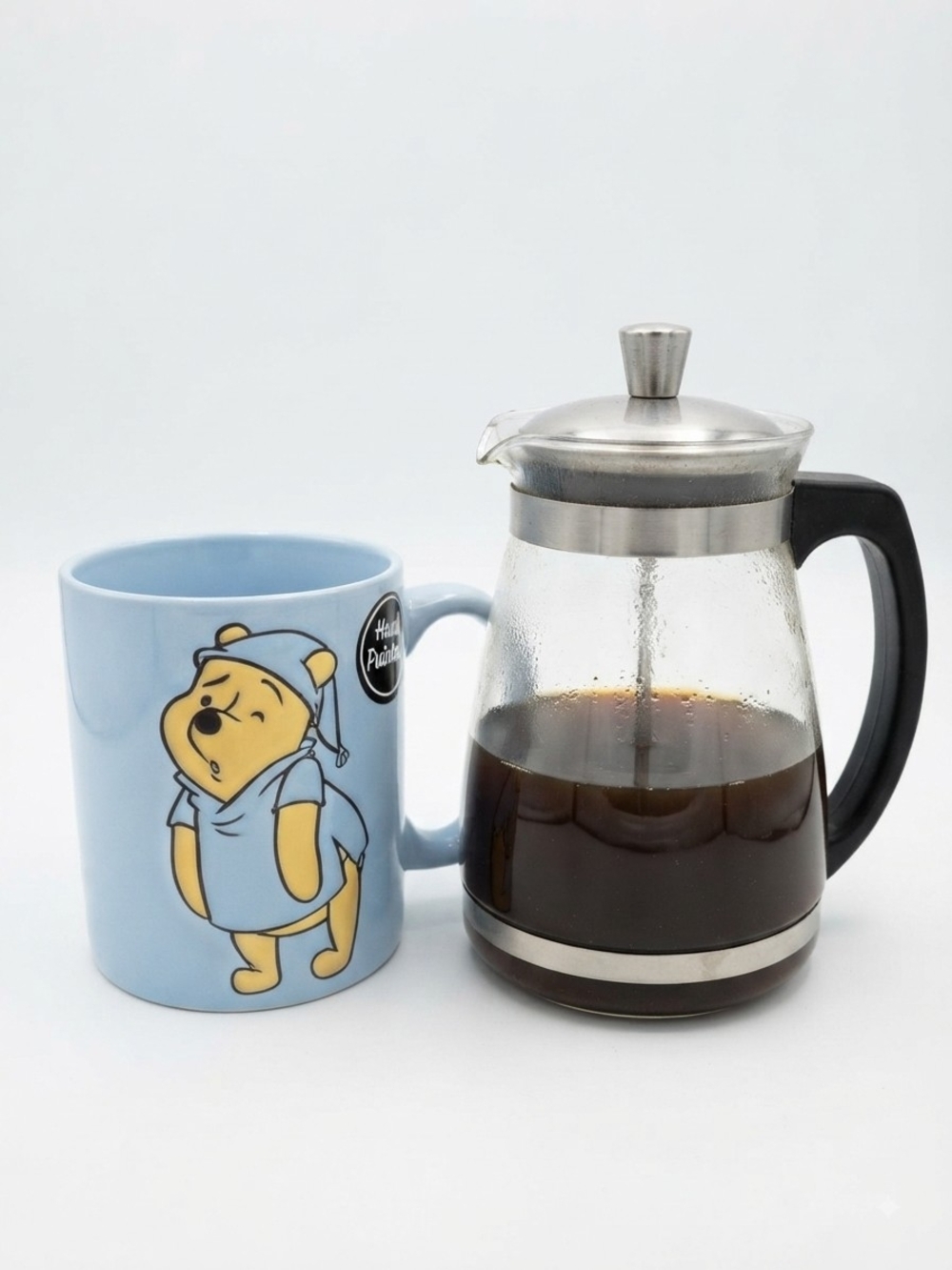 Disney Light Blue Winnie the Pooh Ceramic Mug